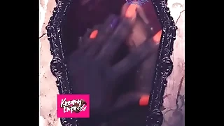 Halloween paws with an increment of Hand