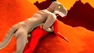 Das 3d animation &vert; White-hot dinosaur porn &vert; floccose dinosaur